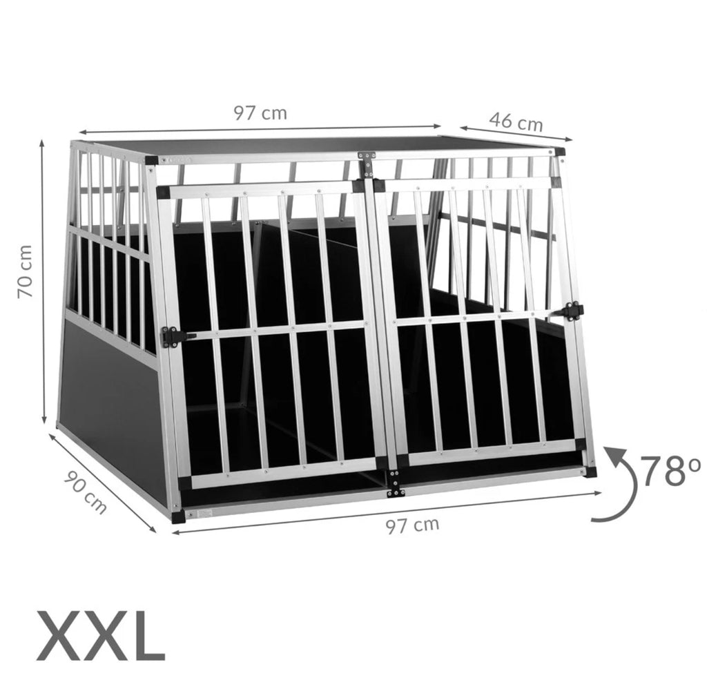 Hundebox Metallbox hochwertig XXL